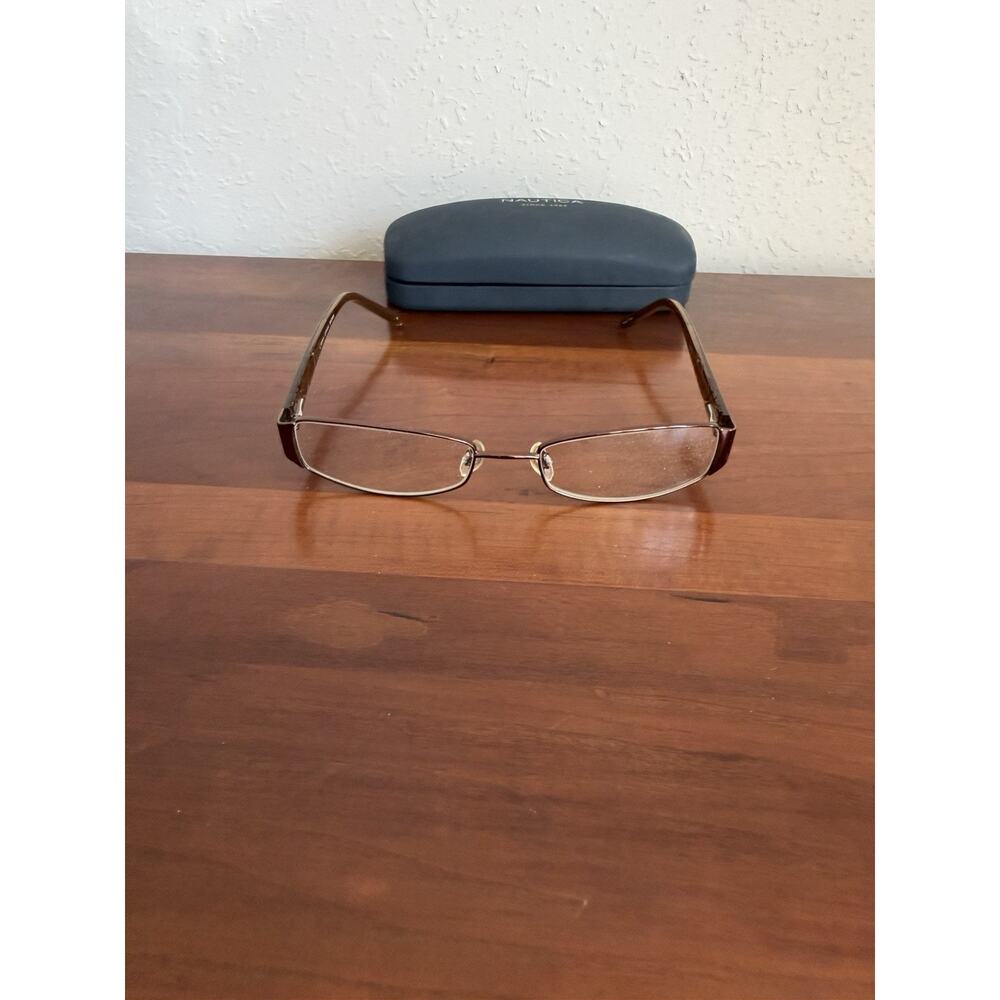 Ellen Tracy Levana Brown Eye Glasses Eyewear 135 mm Full Rim Frames Classic